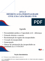 Aula 02 - Personalidade Civil e Capacidade - revfINAL