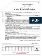 Prova Matematicaauxiliar de Administracao