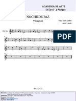 NOCHE DE PAZ (Saxo Alto)