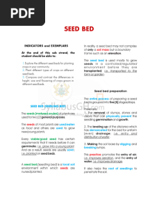 2.0.4 Seed Bed