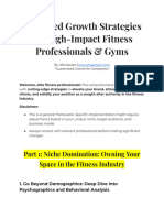 Advanced Growth Strategies For High-Impact Fitness Professionals & Gyms