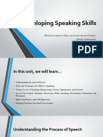 3 - Speaking Skills 1