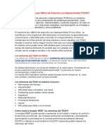 Qué Es El Trastorno Por Déficit de Atención Con Hiperactividad