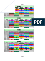 Horario Hoja de Claculo