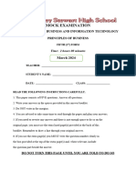 Mock Exam POB 2024 - 2019 PPQ