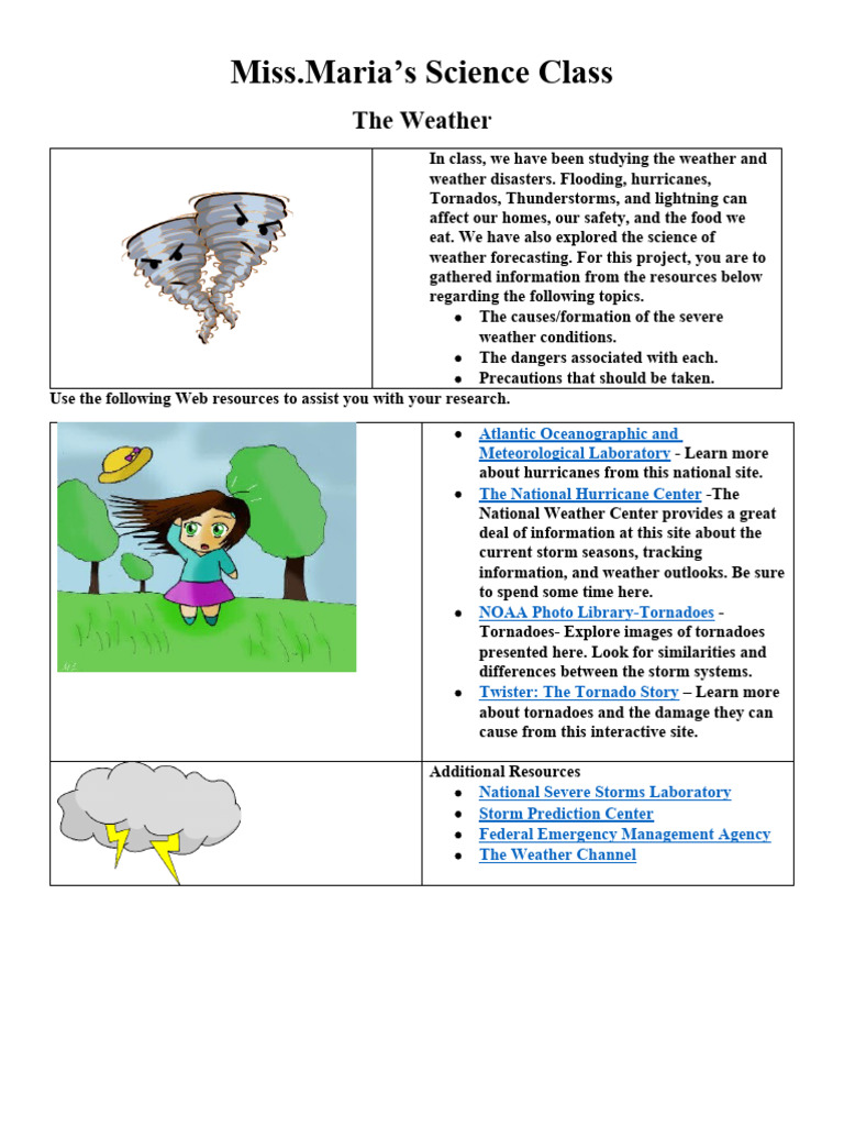 Week 8 Creating And Formatting A Science Curriculum Resource Page Pdf