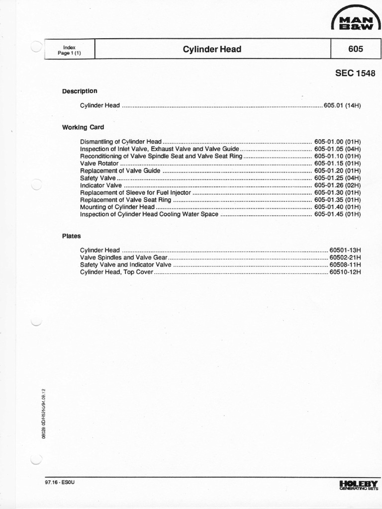 Dismantling the Cylinder Head Guide | PDF | Plumbing | Manufactured Goods