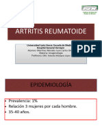 Artritis Reumatoide Exposición