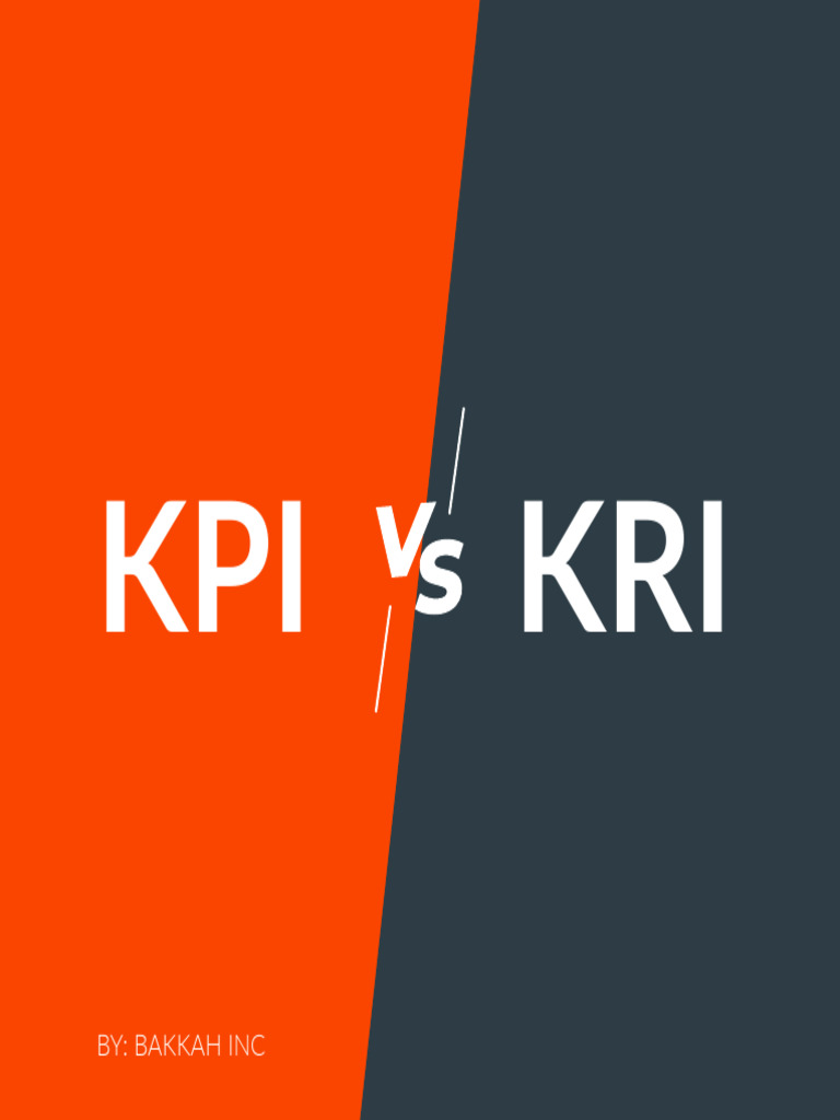 Kpi Vs Kri Pdf