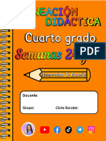 ? 4° S24-S25 - PLANEACIÓN DIDÁCTICA ? Esmeralda Te Enseña ?