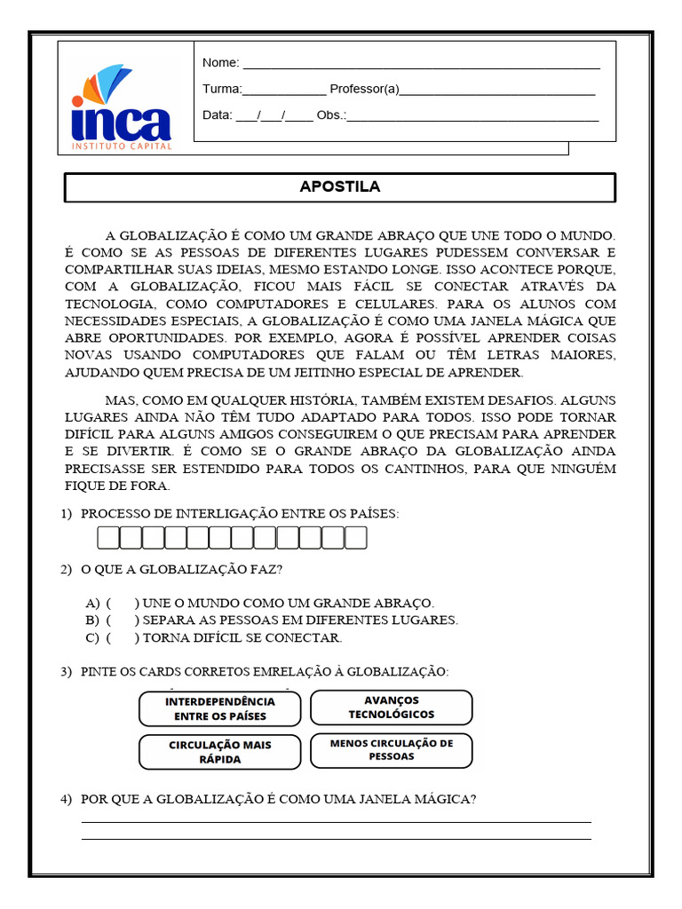 Apostila 9 Ano História Adaptada Rafael Porto Pdf