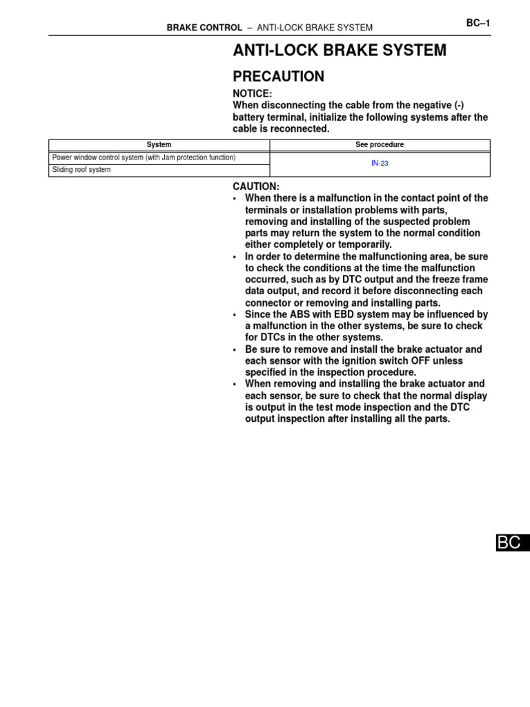 Brake Control | PDF | Anti Lock Braking System | Electrical Engineering