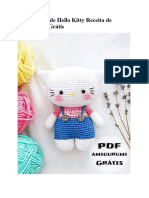 PDF Croche de Hello Kitty Receita de Amigurumi Gratis