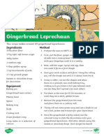 T T 2546222 ST Patricks Day Gingerbread Leprechaun Recipe