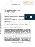 Fungal Molecular Systematics