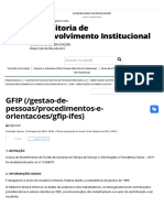 Instituto Federal Do Espírito Santo - GFIP - Orientações No Âmbito Do Ifes