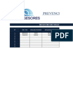 Formato - Solicitud de Capacitación SST Asesores Altura D1