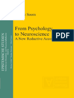 (Epistemische Studien) Patrice Soom - From Psychology To Neuroscience - A New Reductive Account (2013, Ontos Verlag) - Libgen - Li