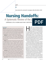 Nursing Handoffs A Systematic Review of The.26