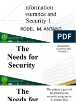 KLD PPT Information Assurance and Security 2024