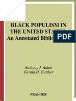 Adam, Anthony -Black populism in the United States. An annotated bibliography-