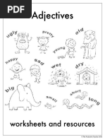 Adjectives: Worksheets and Resources