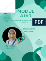 Modul Ajar Pendidikan Agama Islam Dan Budi Pekerti - MODUL AJAR KELAS 4, KERAGAMAN SEBAGAI SUNNATULLAH - Fase B