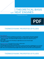 Theoretical Basis of Heat Engines