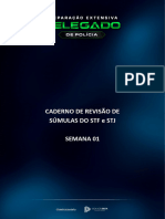 Caderno de Revisão de Súmulas Do STF E STJ Semana 01