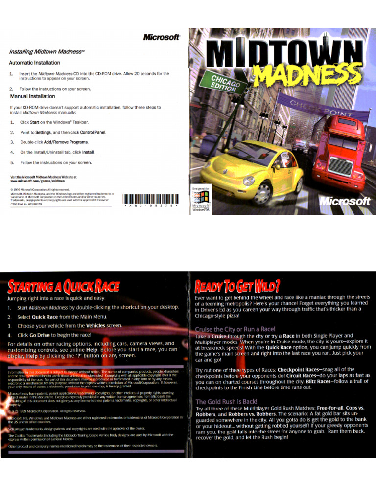 Midtown Madness 1 English | PDF