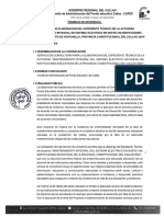 TDR Servicio de Elaboracion Del Exp Tec de La Actividad Mentenimiento Integral de Sistema Electrico de 9 Ie Ventanilla-Modificado