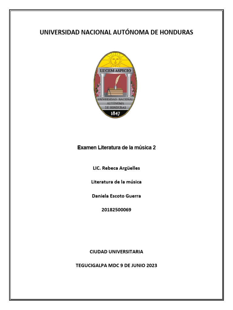 Examen literatura de la m sica 2 vs 2 0 pdf musica barroca melod a