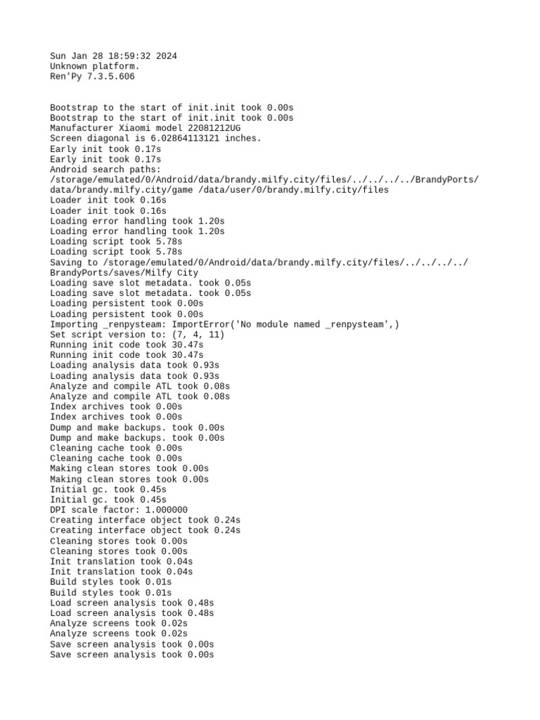 Log | PDF | Booting | Software Engineering