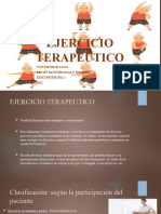 9) Ejercicio Terapeutico 2022