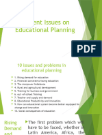 Report in Educational Planning