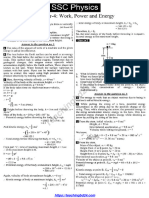 SSC English Version Physics Note Chapter 4 Work Power and Energy 1