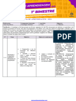 1º BIM - 1 Série - Tecnologia e Robótica - 2024