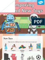 T or 1308 The Old Toy Room Comparing Old and New Toys Powerpoint - Ver - 2