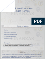 Calculo Financiero Rentas