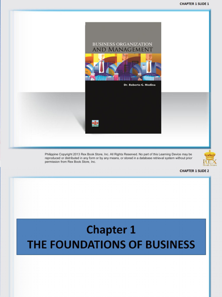 Chapter 1 The Foundations of Business 4 | PDF