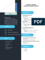 Sunny Babu CV