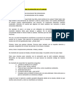 Ejercicio para Identificar La Emoción en El Cuerpo