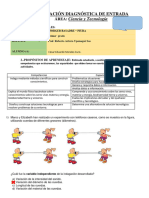 Prueba de Ingreso de Tercero 2021 - Ciencia y Tecnología.