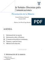 Resumen Análisis de Señales Discretas para Comunicaciones 2023B EPN - Ing. David Vega