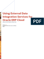 Using External Data Integration Services