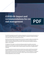 6. Impact and recommendations for credit risk management