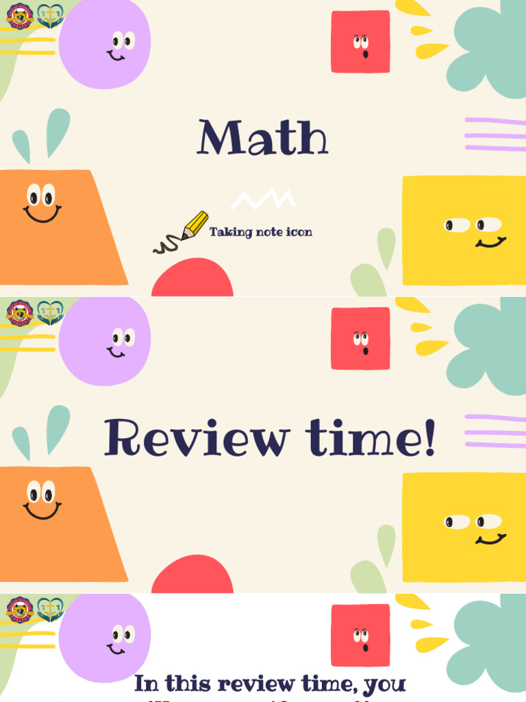 Math Review: Triangles and Quadrilaterals | PDF | Rectangle | Triangle