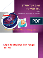 Pertemuan1 - STRUKTUR DAN FUNGSI SEL