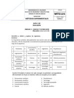 GUÍA 1 DE DISCUSIÓN - CIENCIA Y TECNOLOGÍA-1.1 A 1.7.3 - MTE115-2023