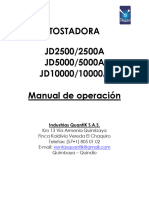 2.manual Tostadora JD 2500 - 5000 - 10000